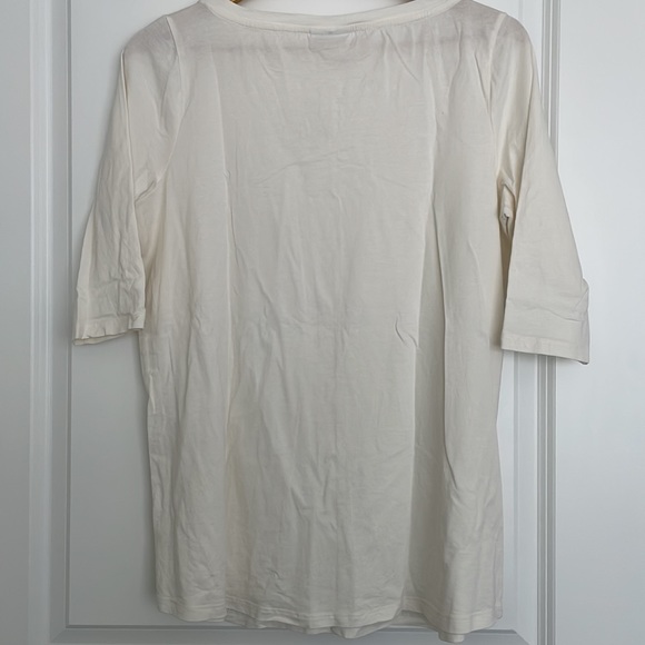 J.Jill cream top - Picture 6 of 9